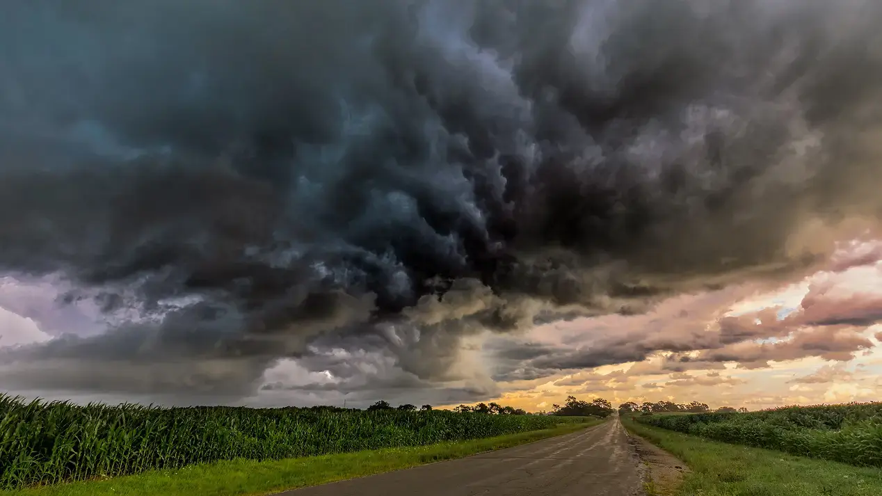 Stormy clouds