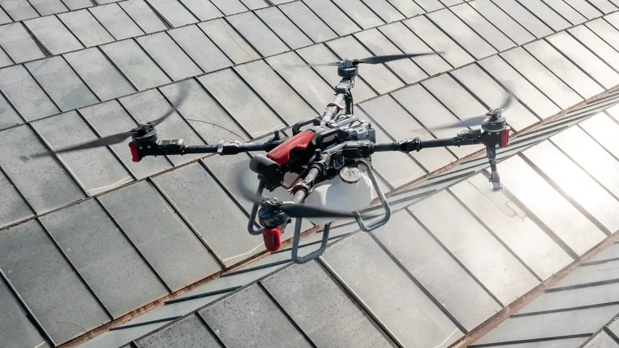 Advantages of Drones for Greenhouse Shading