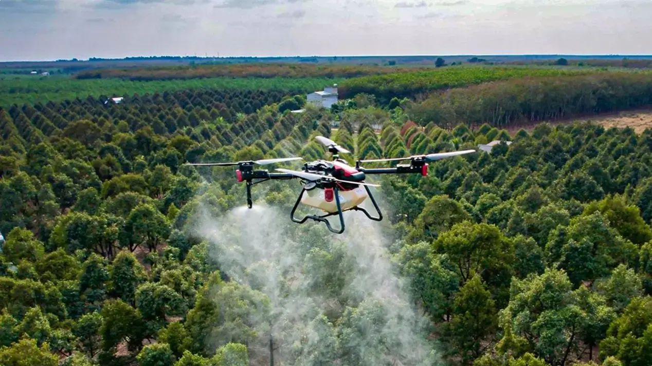 What is drone spraying? (UK Guide 2025)