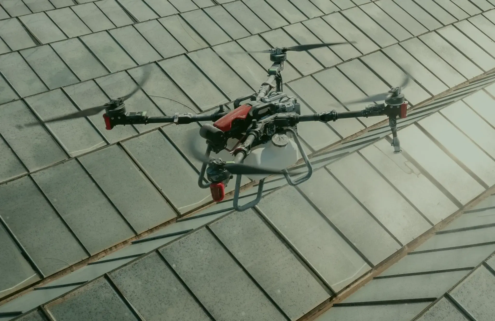 Drone greenhouse services