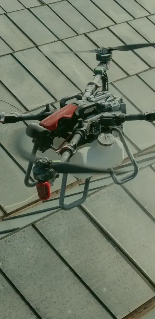 Drone greenhouse services